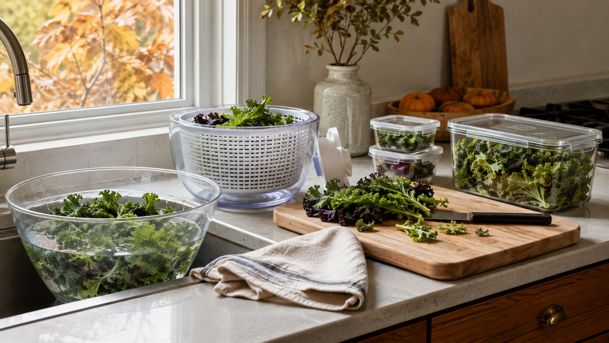 Fall Weeknight Salad Prep: The Four-Zone Loop
