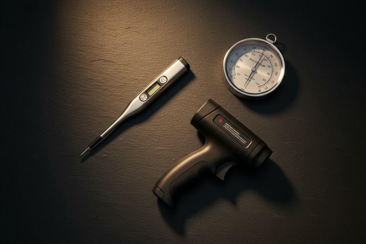 Use Three Thermometer Roles Without Confusing What They Measure