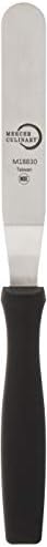 Mercer Culinary Offset Spatula, 4.5 Inch, Stainless Steel,Black