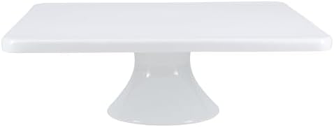 BIA Cordon Bleu Everyday Porcelain Square Pedestal Cake Stand 11"