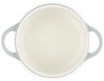 Le Creuset Stoneware Mini Round Cocotte, 8 oz., Sea Salt