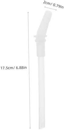 2 Sets Silicone Straw Replacement with Tips and Seal Ring for Kids