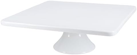 BIA Cordon Bleu Everyday Porcelain Square Pedestal Cake Stand 11"