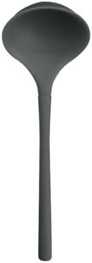 Tovolo Flex Core Silicone Ladle, Charcoal Gray