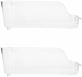 2 Pack Clear Acrylic Soda Can Organizer for Refrigerator