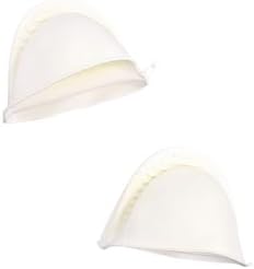 Silicone Oven Mitts, 6-Piece Set, Beige