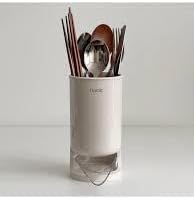 Self-Draining Utensil Drying Rack for Kitchen Counter, Compact and
