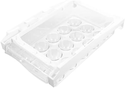 Drawer Type Egg Storage Box for Refrigerator, Multi Compartment
