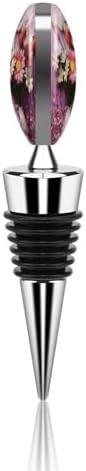 Fresh Flowers Wine Stopper Vacuum Alloy Wine Bottle Stopper Reusable