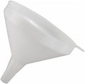 Winco 5 1/4" White Plastic Commercial Funnel