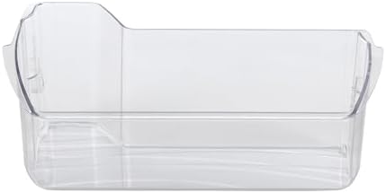 Smart Choice 242071301 Refrigerator Door Shelf Bin, Middle, Clear
