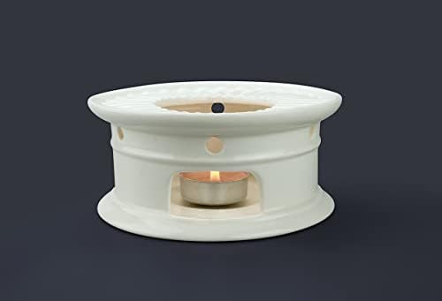 Sun's Tea Universal Ceramic Teapot Warmer | Tea Warmer - Round