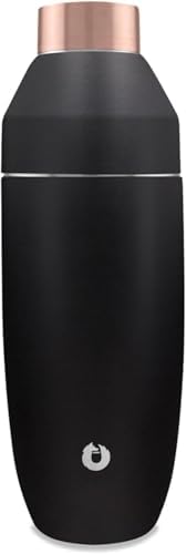 SNOWFOX Premium Vacuum Insulated Stainless Steel Cocktail Shaker, Home