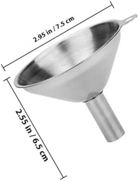 Kitchen Funnel Set for Canning and Filling Bottles Stainless Steel