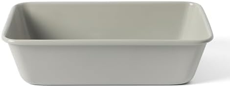 Martha Stewart Carbon Steel Nonstick 9 Inch Loaf Pan | Cool Gray | Deep Shape | by MarthaStewart