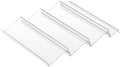PRETYZOOM Expandable Acrylic Tiered Spice Rack Organizer for Drawer