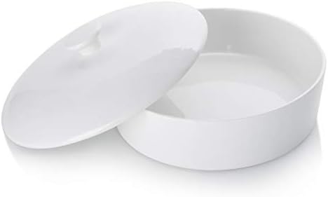 Sweese Ceramic Tortilla Warmer - Holds 12 Tortillas, Microwave & Oven