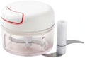 1-Pack Manual Garlic Chopper, Pull-String Food Mincer with Double