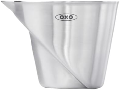 OXO Steel Angled Measuring Jigger - Stainless Finish