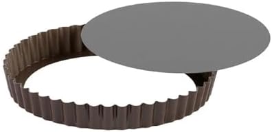 Gobel - Fluted Tart & Quiche Pan, Non-Stick, Removable Base, 9.4 in