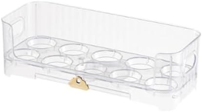 Egg Holder,Home Egg Container for Refrigerator Side Door Egg Dispenser