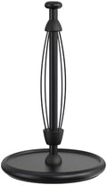 VEHHE Countertop Paper Towel Holder, Black, Weighted Base