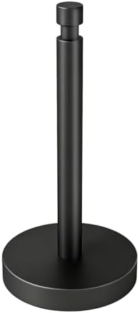 YUMORE Countertop Paper Towel Holder, 3.9lbs, Black