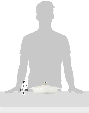 Lodge 3.6 Quart Enameled Cast Iron Round Casserole - Image 3