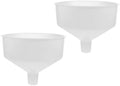 Sewroro Multi-Function Kitchen Liquid Funnels 2pcs Set Large and