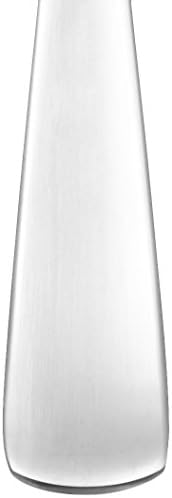 Amazon Basics 20-Piece Stainless Steel Flatware Set with Square Edge