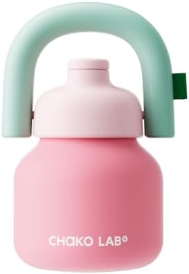 CHAKO LAB 33oz Insulated Water Bottle,Keeps Cold 36H, Cute Design