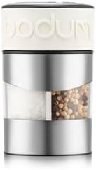 Bodum Twin Salt and Pepper Grinder, White