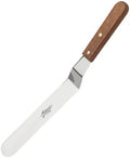 Ateco Offset Spatula with 9.75-Inch Stainless Steel Blade, Wood