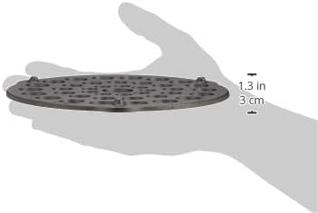 Lodge Cast Iron Meat Rack and Trivet, Pre-Seasoned, 8 Inches