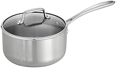 Tramontina Boston Tri-Ply Clad Stainless Steel 3-Quart Sauce Pan with