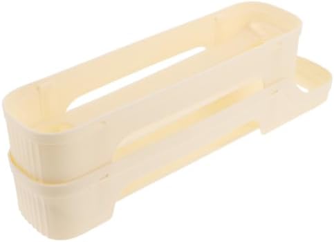 Fridge Egg Holder, 2-layer Plastic Auto Rolling Egg Dispenser