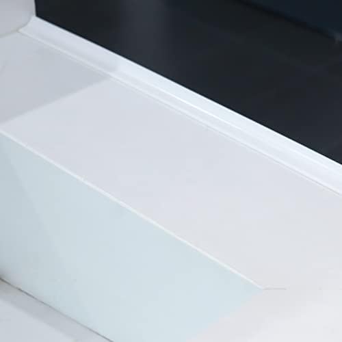 Raycity Silicone Shower Threshold Water Dam Barrier, 39 Inch, Clear