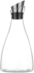 Purefold 50 Oz Borosilicate Glass carafe with Lid 1.5 Liter Glass