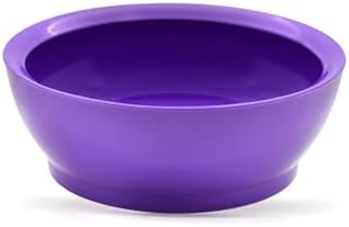 28oz Non-Spill Plastic Bowl Set, Sunset Purple, Set of 4