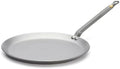 de Buyer MINERAL B Carbon Steel Crepe & Tortilla Pan - 9.5” Diameter