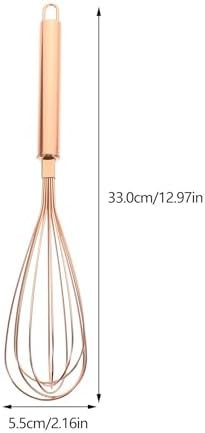 VOSAREA Stainless Steel Egg Whisk Wire Whisk for Whisking Beating