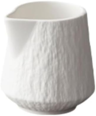 Rock Pattern Ceramic Milk Cup Set, 85ml and 130ml Iron Porcelain