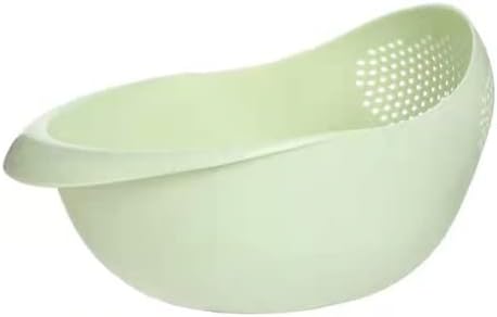 Rice Sieve Plastic Colander Kitchen Drain Basket by Jawyem