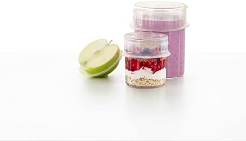 Lékué Reusable 2 x 3.3" Silicone Flexible Lids