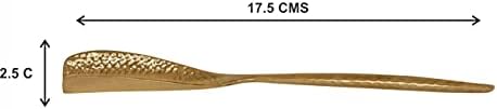 DeKulture Pure Honey Dipper Spoon [17.5x2.5cm] - Handmade Gold