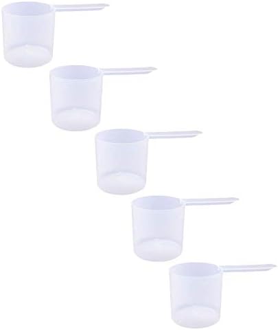 Plastic Measuring Scoop, (118.4 cc | 1/2 Cup | 4 fl oz. | 118.4 mL)