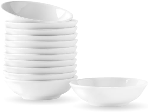 UIBFCWN 12 Pack Ceramic Dipping Bowls, 3 Inch Dipping Sauce