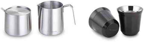 Easyworkz Stainless Steel Sugar bowl and Creamer Set and Stainless