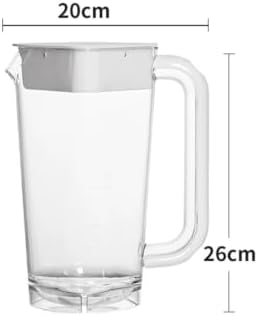 Water Pitcher Acrylic Water Pitcher and Fruit Tea Glass Pot