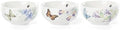 Lenox Butterfly Meadow Porcelain 3-Piece Mini Bowl Set